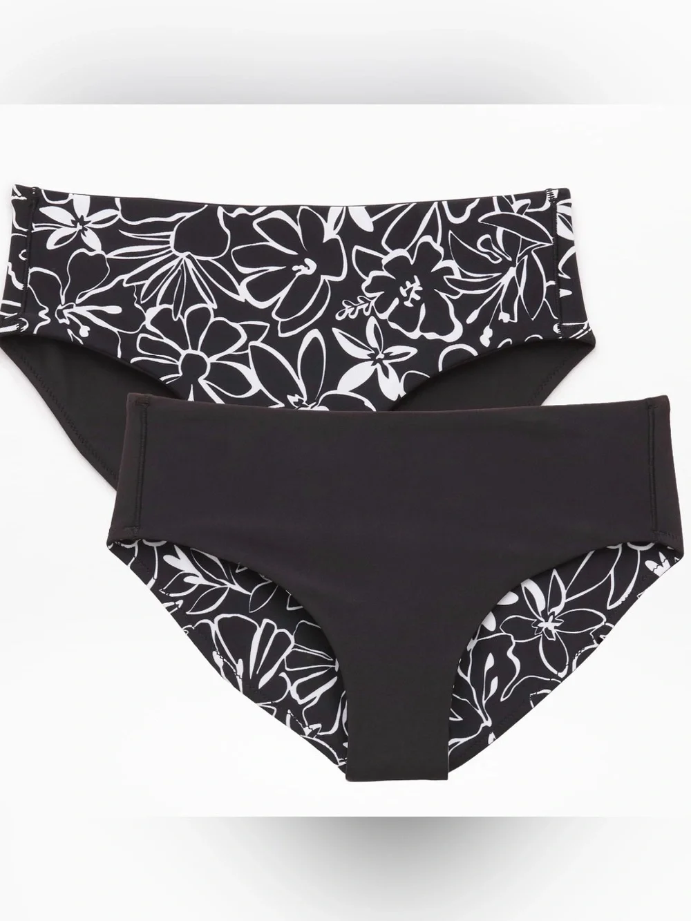 NWT Athleta Girl Reversible Swim Bottom & a Black Scoop Tankini Sz 14